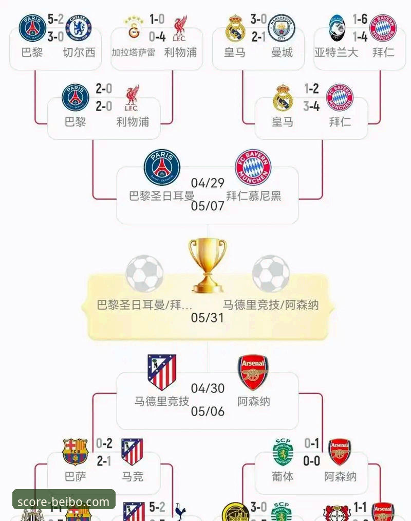 欧冠半决赛首回合观赛指南：马竞阿森纳平局背后的数据与体验